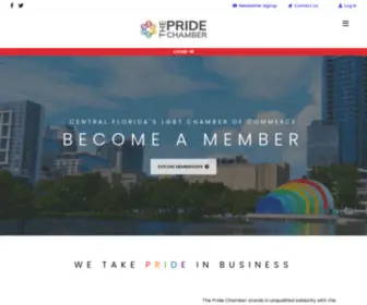 Mbaorlando.org(The Pride Chamber) Screenshot