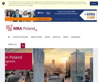 Mbapoland.com(MBA Poland) Screenshot