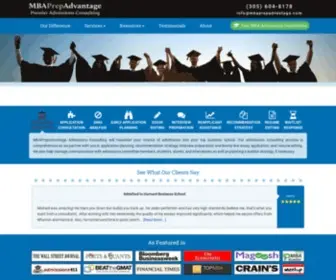 Mbaprepadvantage.com(MBA Admissions Consulting) Screenshot