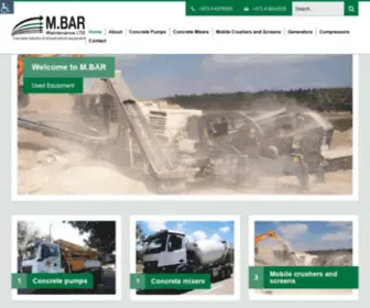 Mbar-Maintenance.com(M.bar Maintenance LTD) Screenshot