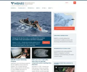 Mbari.org(Homepage • MBARI) Screenshot