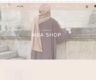 Mbashop.fr(Mba Shop) Screenshot