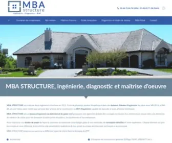 Mbastructure.fr(MBA STRUCTURE) Screenshot