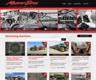 Mbauction.com(Musser Bros) Screenshot