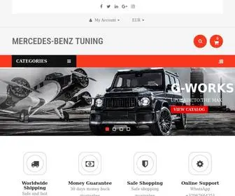 Mbbodykits.com(Mercedes parts online) Screenshot