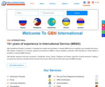 MBbsabroad24.com(GBN International) Screenshot