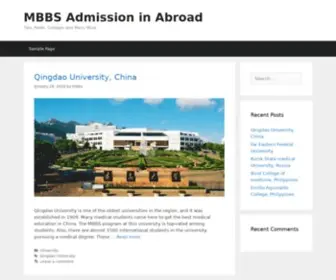 MBbsadmissionin.in(Build a Free Website) Screenshot