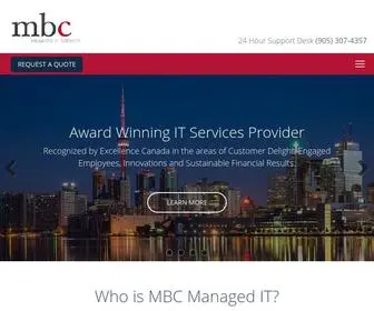MBCCS.com(Managed IT Services and Cloud Solutions) Screenshot