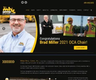 MBcholdings.com(Leaders in the Construction Industry) Screenshot