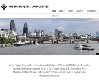 MBCL.com(Mitsui Bussan Commodities Ltd) Screenshot