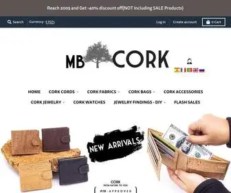 Mbcork.com(MB Cork) Screenshot