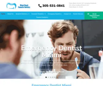 MbcosmetiCDentistry.com(Emergency Dentist Miami) Screenshot
