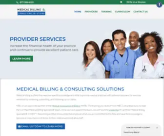 MBCSNY.com(Medical Billing in Henrietta) Screenshot