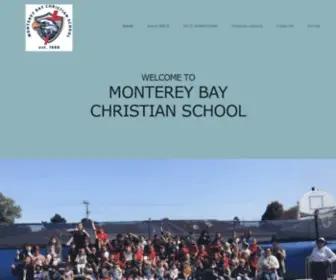 MBcsonline.org(Monterey Bay Christian School) Screenshot
