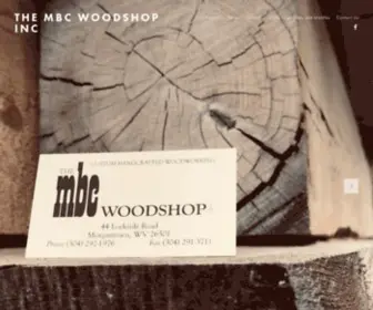 MBcwoodshop.com(The MBC Woodshop Inc) Screenshot