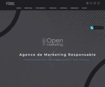 MBD-Openmarketing.com(MBD Open Marketing votre agence de marketing responsable) Screenshot