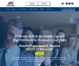 Mbdaorlandocenter.com(Growing Minority Businesses) Screenshot