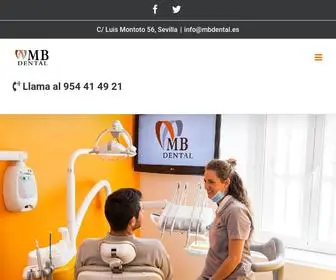 Mbdental.es(Mbdental) Screenshot