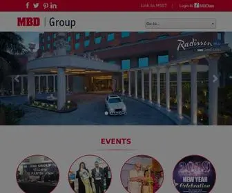 MBDgroup.com(MBD Group) Screenshot