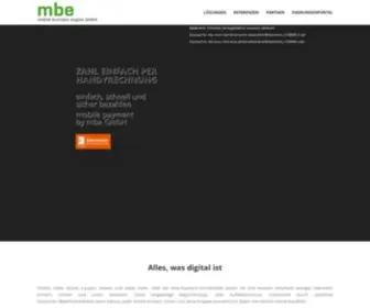 Mbe4.de(Mobile business engine) Screenshot