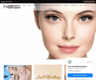 Mbeautystudio.com(Professional Eyelash) Screenshot