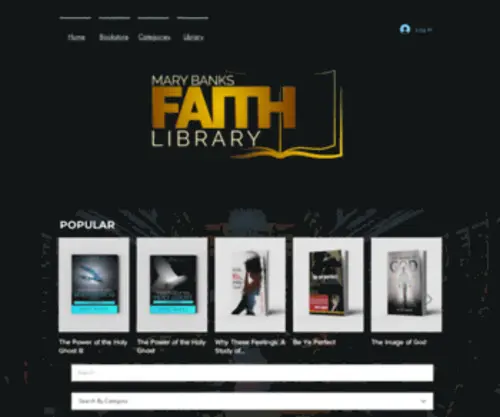 Mbfaithlibrary.com(Global Church) Screenshot