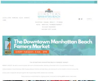 Mbfarmersmarket.com(Downtown Manhattan Beach) Screenshot