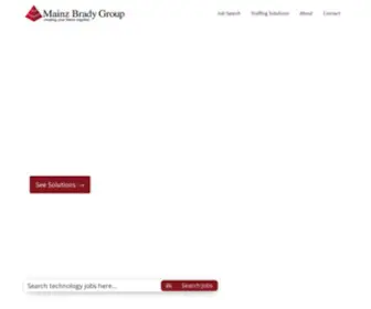 MBG.com(Mainz Brady Group) Screenshot