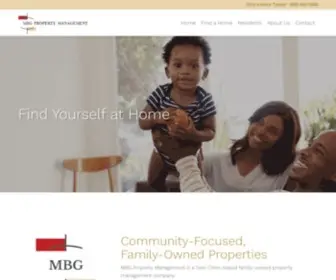 MBGprop.com(MBG Property Management) Screenshot