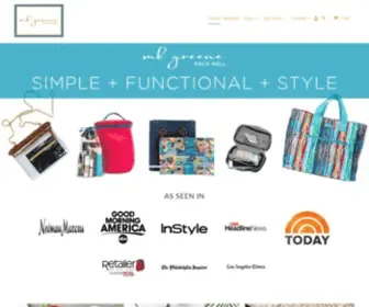 MBgreene.com(Mb greene bags) Screenshot