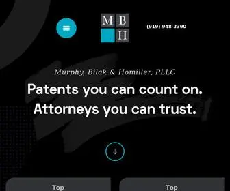 Mbhiplaw.com(Murphy, Bilak & Homiller) Screenshot