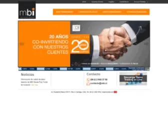 Mbi.cl(MBI Inversiones) Screenshot