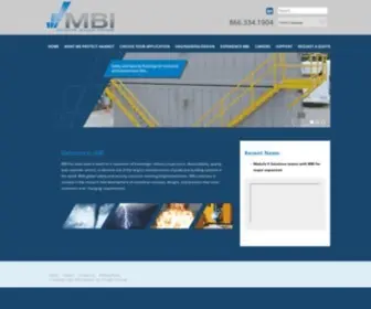 Mbindustries.com(MB Industries L.L.C) Screenshot