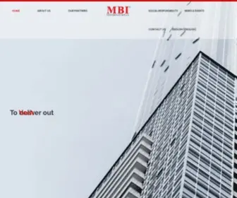 Mbiv2U.com(MBI International) Screenshot
