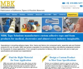 MBK1.com(Adhesive Tape Converting) Screenshot