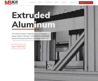 Mbkit.com(Extruded Aluminum) Screenshot
