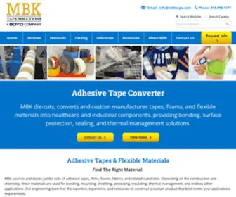 MBktape.com(Adhesive Tapes and Tape Converting) Screenshot