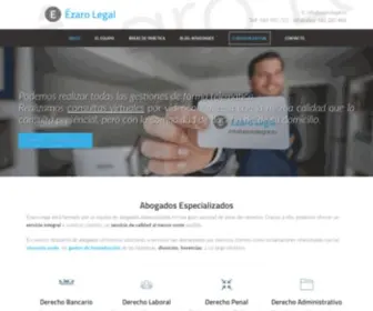 MBL-Abogados.es(Ézaro Legal) Screenshot