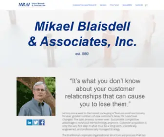 Mblaisdell.com(Mikael Blaisdell & Associates) Screenshot