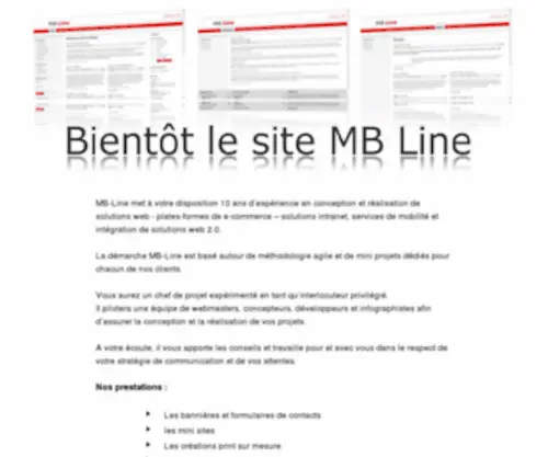 Mbline.com(Mbline) Screenshot