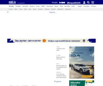 MBL.is(Fréttir) Screenshot