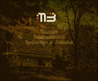 MBlsanok.pl(Muzeum Budownictwa Ludowego w Sanoku) Screenshot