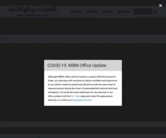 MBM-Law.net(Maiello Brungo & Maiello (MBM Law) Firm in Pennsylvania) Screenshot