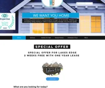 Mbmanage.com(MB Management Group) Screenshot