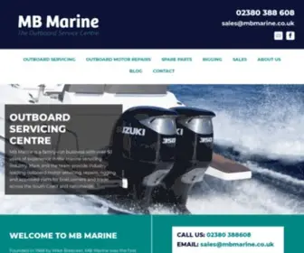 Mbmarine.co.uk(MB Marine Sales Ltd) Screenshot