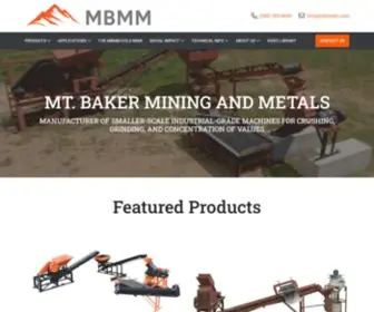 MBMMLLC.com(Mt Baker Mining and Metals) Screenshot