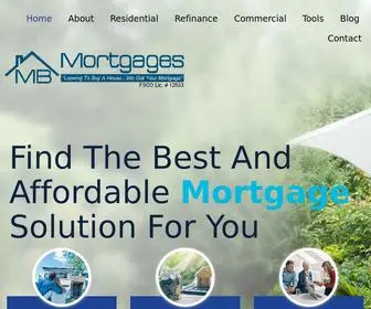 Mbmortgages.ca(Greater Toronto Area Mortgage Company) Screenshot