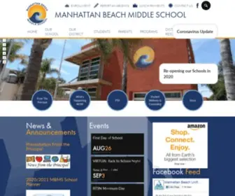 MBMswaves.com(Manhattan Beach Middle School) Screenshot