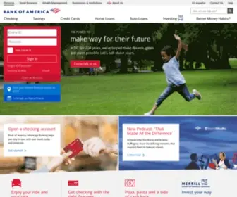 Mbnanetaccess.com(Bank of America) Screenshot