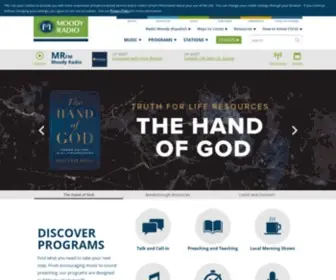 MBN.org(Moody Radio) Screenshot